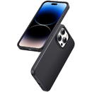 Husa Ugreen LP627 Silky Silicone Protective Case Rubber Flexible Silicone Phone Case for iPhone 14 Pro Black (90921)