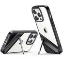 Husa Ugreen LP635 Kickstand Protective Case Hard Cover with Gel Frame and Built-in Stand for iPhone 14 Pro Black (90926)