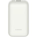 Baterie externa Xiaomi Pocket Edition Pro, 10000 mA, Power Delivery (PD) - Quick Charge 4.0, 33W, BHR5909G, Bej