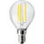 MACLEAN Bec cu filament , LED E14, 4W, 230V, WW alb cald 3000K, 470lm, decorativ Retro Edison G45, MCE281