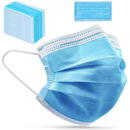 Mască de unică folosință FFP2 - set 50 bucăți - culoare albastru 50 bucăți măști pentru protecție personală Promedix PR-205