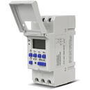 Comutator   - temporizator digital pentru sina DIN GreenBlue, 16 programe, max 240 programe, GB104