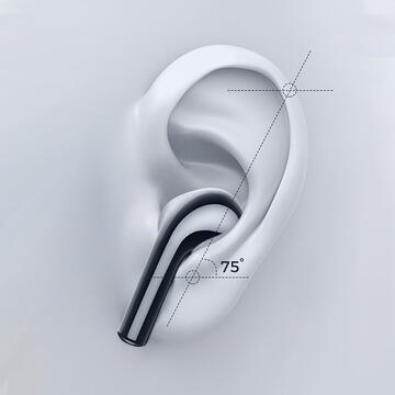 Joyroom TWS wireless Bluetooth earphones headset black (JR-TL6)