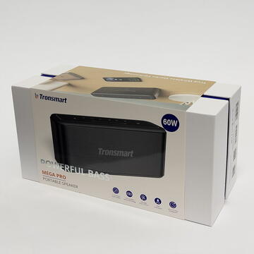 Boxa portabila TRONSMART Element Mega Pro 60 W waterproof (IPX5) SoundPulse® Wireless Bluetooth 5.0 Speaker with Powerbank function black