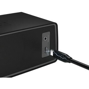Boxa portabila TRONSMART Studio, Bluetooth, 30W RMS, IPX4 rezistenta la apa, 30W, negru