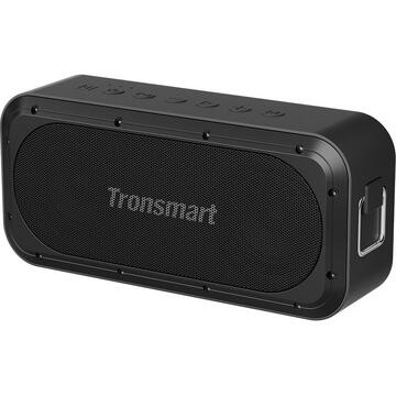 Boxa portabila TRONSMART Wireless, Bluetooth, Impermeabil, IPX7, 50W, Negru