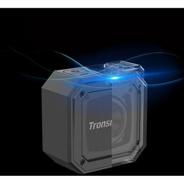 Boxa portabila TRONSMART Element Groove, Bluetooth 5.0 , IPX7 rezistenta la apa, 2500 mAh, 10W, negru