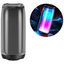 Boxa portabila WK Design portable wireless Bluetooth 5.0 speaker RGB 2000mAh black (D31 black)