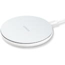 Incarcator de retea Ugreen 15W Qi wireless charger white (CD191 40122)
