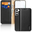 Husa Dux Ducis Hivo case Samsung Galaxy S23+ flip case wallet stand RFID blocker black