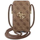 Husa Guess Handbag GUPHL4GMGBR 6.7&quot; brown/brown hardcase 4G Big Metal Logo