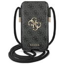 Husa Guess Handbag GUPHL4GMGGR 6.7&quot; grey/grey hardcase 4G Big Metal Logo