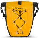Wozinsky waterproof bicycle bag trunk pannier 25l yellow (WBB24YE)