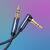 Ugreen angled AUX cable 2 x mini jack 3.5mm 1.5m blue (AV112)