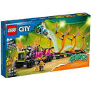 LEGO City - Camion de cascadorie si provocarea cercurilor de foc 60357, 479 piese