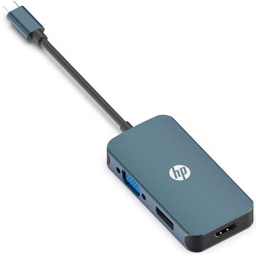 Accesorii Audio Hi-Fi Adaptor USB-C - HDMI/VGA/DP HP DHC-CT200