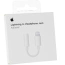 Adaptor audio Lightning - Jack 3.5 mm OEM pentru iphone  / iPad Alb