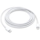 OEM Cablu Date si Incarcare USB Type-C la USB Type-C Apple MUF7RF, 1 m, Alb