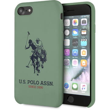 Husa Husa TPU U.S. Polo Big Horse pentru Apple iPhone 7 / Apple iPhone 8 / Apple iPhone SE (2020) / Apple iPhone SE (2022), Verde USHCI8SLHRGN