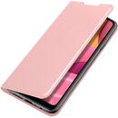 Husa Husa Poliuretan DUX DUCIS Skin Pro pentru Samsung Galaxy A20s, Roz Aurie