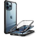 Husa Husa Plastic - TPU Supcase Iblsn Ares pentru Apple iPhone 13 Pro, Full Cover, Neagra-Transparenta