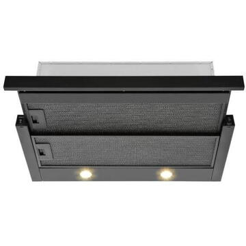 Hota Cooker hood under-cabinet AKPO WK-7 LIGHT ECO 60 (265,5 m3/h; 600mm; black color)