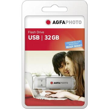 Memorie USB AgfaPhoto USB 2.0 silver    32GB