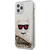 Husa Karl Lagerfeld Husa Liquid Glitter Choupette iPhone 12 Pro Max Auriu