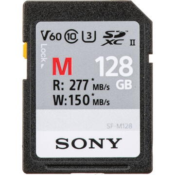 Card memorie Sony 128 GB SF-M Series UHS-II SD