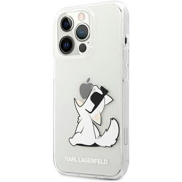 Husa Karl Lagerfeld Husa Choupette Fun iPhone 13 Pro Max Transparent