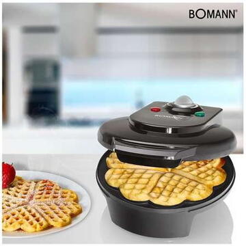 Bomann WA 5018 CB 1 waffle(s) Black