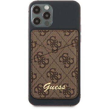 Guess Suport Card Magnetic 4G Triangle Logo Maro