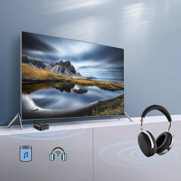 Accesorii Audio Hi-Fi UGREEN Bluetooth 5.0 Receiver 3,5 mm AUX, aptX (black)