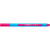 Penar Pix SCHNEIDER Slider Edge XB, rubber grip, varf 1.4mm - scriere roz