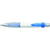 Creion mecanic PENAC Chubby 11, rubber grip, 1.3mm, con metalic, corp alb - accesorii albastre