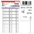 Etichete autoadezive albe, 12 x 17 mm, 560 buc/set, Tanex