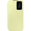 Husa Smart Flip tip View Wallet Case Samsung pentru Galaxy A54 (A546) Lime