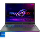 Notebook Asus ROG Strix G18 G814JU-N5059 18" FHD+ Intel Core i7-13650HX 16GB 1TB  SSD nVidia GeForce RTX 4050 6GB, No OS, Eclipse Gray