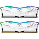 Memorie Team Group T-FORCE DELTA RGB 32GB (2x16GB) DDR5 7600MHz White