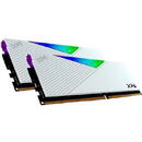 Memorie Adata XMP Lancer RGB DDR5 64GB 6000 CL30 Dual-Kit white