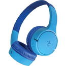 Casti Belkin Sounfrom Mini, Bluetooth/3.5mm jack, Blue