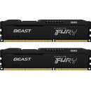 Memorie Kingston FURY Beast 8GB, DDR3-1866Mhz, CL10, Dual Channel
