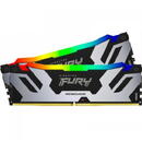 Memorie Kingston FURY Renegade RGB, 64GB, DDR5-6000MHz, CL32, Dual Channel