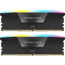 Memorie Corsair Vengeance RGB 32GB, DDR5-6800MHz, CL40, Dual Channel