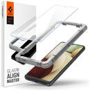 Folie Protectie Ecran Spigen Align Master pentru Samsung Galaxy A32 5G A326, Sticla securizata, Set 2 bucati AGL02827