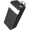 Baterie externa Baterie Externa Powerbank HOCO J86 Powermaster, 40000 mA, Power Delivery (PD) - Quick Charge 3.0, 22.5W, Neagra