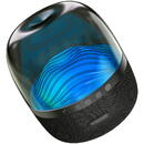 Boxa portabila Borofone Boxa Bluetooth  BP8 Glazed Colorful Luminous, Neagra