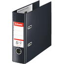 Biblioraft Esselte No.1 Power VIVIDA, pentru banci, PP/PP, partial reciclat, FSC, 75 mm, negru