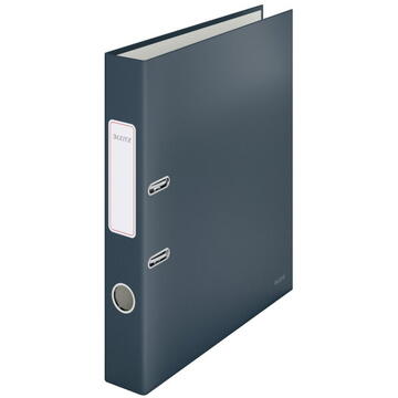 Biblioraft Leitz 180 Cosy, carton laminat, partial reciclat, FSC, A4, 52 mm, gri antracit