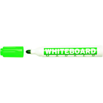 Marker pentru table de scris, varf rotund, corp plastic, MOLIN - verde